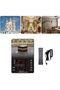 Digital Azan Prayer Wall Clock, Large 48x32Cm LED Display, 5 Prayer Alarms, Dual Calendar, Remote Control, Special Edition BAIT ULLAH (KABA) Design – Model HA-5163A - 3