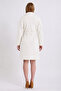 White Cashmere Coat - 5