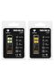 لمبة سيارة Touch-Controlled USB LED Lights Ice Blue and Yellow - 2