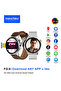 Haino Teko FG-8 Android Smart Watch with 5G SIM Support Real AMOLED Display Rotating Camera and 2 Pair Straps Designed for Men - 2
