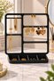 Multi-Compartment Jewelry Organizer – Necklace, Earring, and Ring Organizer Stand