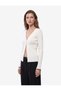 Viscose Long Sleeve V-Neck Knitwear Cardigan