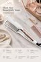 Wide Plate Hair Straightener Flat Iron, Ceramic Coating Straightening Iron with Multi Temperature Settings, Fast Heat Up 2 in 1 Straightener & Curler for All Hair Types