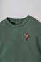 Baby Boy Embroidered Brown Long Sleeve Pajama Set Usb3170-C-V5 - 2