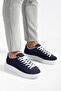 Suede Stitched Men's Sports Shoes Sneaker Suitable for Daily Use Navy Blue&Black&Beige - 5