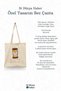 The Capital of Life Is Small, but the Duties Are Many (Hourglass) Islamic Series Tote Bag Printed Cloth Bag - 3