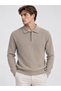 Men's Polo Neck Zippered Knitwear - 3