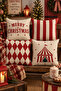 Christmas Double-Sided Printed 4-Piece Throw Pillow Cover 6Echd7
