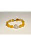 Abundance Circle Rubberized Natural Stone Bracelet - 5