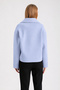 Light Blue Cashmere Jacket - 4