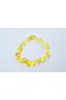 Transparent Lemon Natural Cut Drop Amber Adult Bracelet - 3