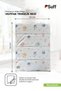 Blumenkorb Microfiber Kitchen Cleaning Cloth High Absorbent Fun Patterned Wide Drying Cloth 70X50 cm Jellyfish - 6