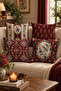 Double-Sided Printed 4-Piece Throw Pillow Cover Set 6Esld1