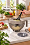 3 Liter Mixer Container with Lid – Leak-Proof, Splash-Proof Storage and Mixing Container - Beige