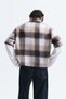 Boxy Fit Plaid Double Sleeve Shirt - 2