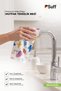 Blumenkorb Microfiber Kitchen Cleaning Cloth Stain Resistant Large Surface Patterned Kitchen Cleaning Cloth 70X50 cm Colorful Butterfly - 4