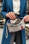 Istanbul Themed Tulip Patterned Small Size Tapestry Handbag - 2