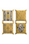 Double-Sided Printed 4-Piece Throw Pillow Cover Set 6Esld1 - 2