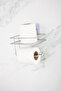 Chrome Adhesive Refillable Toilet Roll Holder Wc Toilet Paper Hanger Holder - 3