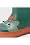 Lined Children's Rain Boots, Dinosaur - 3
