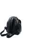 Black - Women's Backpack with Black Logo Sp771 - 3