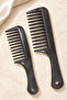 Mother Daughter 2-Piece Wide Tooth Comb Detangling Hair Comb Set - 5