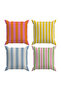 Double-Sided Printed 4-Piece Throw Pillow Cover Set 6Eld16 - 2