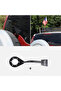 Tailgate Flagpole Searchlight Bracket Mount For FJ Cruiser 2007-21
