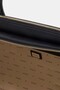 Women's Handbag Large Size Zippered Cross Strap Large Volume Shopper Tote Model - 3
