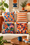 Double-Sided Printed 4-Piece Throw Pillow Cover 6Eld10