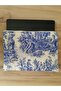 15-16 Inch Compatible Quilted Fluffy Laptop Sleeve - Old Time Blue (41X31 cm) - 2