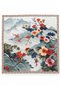 Satensi Square Shawl Women's Red - White