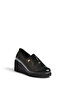 Z602181660 Black Rustic Casual Women's Shoes - 4