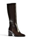 Z480173260 Brown Rustic Thick Heeled Women's Boots - 2
