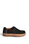 V999646461 Black Genuine Leather Suede Women's Shoes - 7