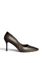 Z676050009 Brown Thin Heeled Women's Stiletto Shoes - 4