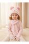 1-4 Years Old Baby Girl & Child Scarf, Beanie, Gloves 3-Piece Set