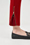zipper side pants