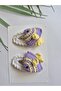 Fish Knitted Handmade Antiallergic Gift Children's Hair Accessory 2-Piece Snap Knitted Hair Accessory Buckle - 3