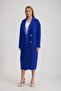 Blue Cashmere Coat - 3
