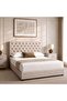 THALASSA QUEEN BED 160X200 CM - BEIGE