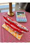 Red Fish Pattern Washable Cloth Pencil Case - Pencil Case - Eco-Friendly Makeup Bag - 2