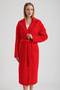 Red Cashmere Coat - 2