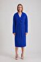 Blue Cashmere Coat