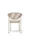 PARASIO OUTDOOR DINING CHAIR- CREAM - 6