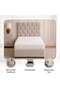 AETHER SINGLE BED 90X190 CM - BEIGE - 7