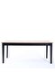 LUPO 6 SEATER DINING TABLE MELAMINE - BROWN - 2