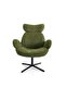 BREDON ACCENT CHAIR FABRIC WITH SWIVEL - GREEN - 4