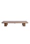 ZARA COFFEE TABLE SOLID WOOD - NATURAL - 4