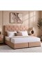 AETHER KING BED 180X200 CM - GOLD